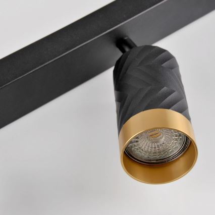 Foco ARRAS 4xGU10/10W/230V negro