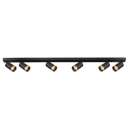 Foco ARRAS 6xGU10/10W/230V negro