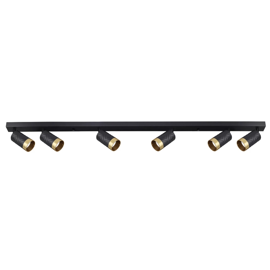 Foco ARRAS 6xGU10/10W/230V negro