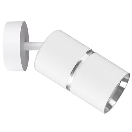 Foco BAMBOO 1xGU10/10W/230V blanco
