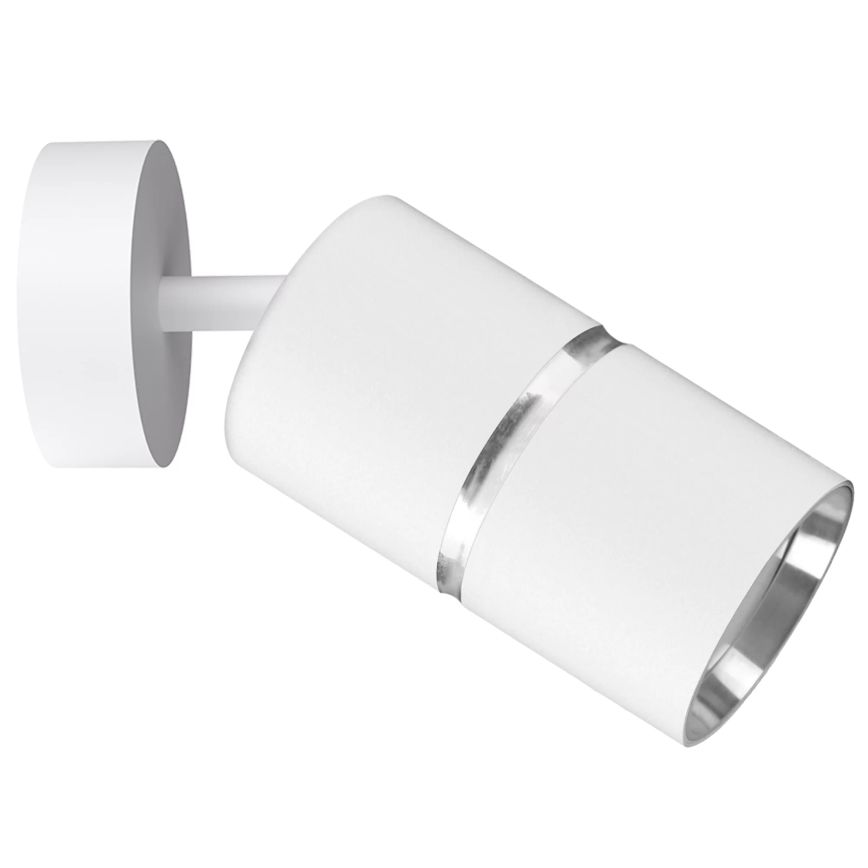 Foco BAMBOO 1xGU10/10W/230V blanco