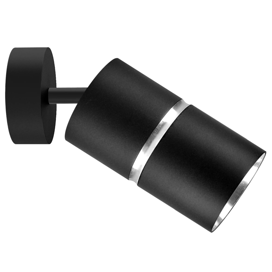 Foco BAMBOO 1xGU10/10W/230V negro