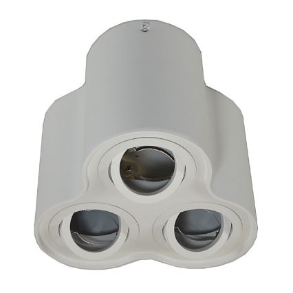Foco BAROCO 3xGU10/30W/230V blanco