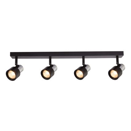 Foco CINO 4xGU10/8W/230V negro