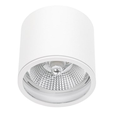 Foco de baño CHLOE AR111 1xGU10/12W/230V IP65 redondeado blanco