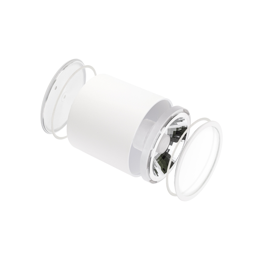 Foco de baño CHLOE AR111 1xGU10/12W/230V IP65 redondeado blanco