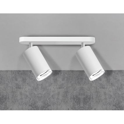 Foco de baño TURYN 2xGU10/10W/230V IP44 blanco