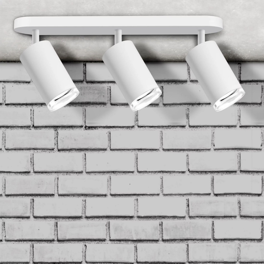 Foco de baño TURYN 3xGU10/10W/230V IP44 blanco