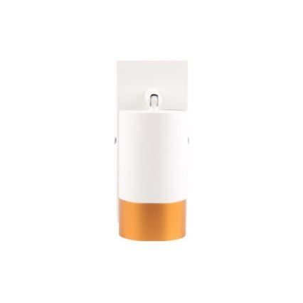 Foco de pared 1xGU10/35W/230V blanco/dorado