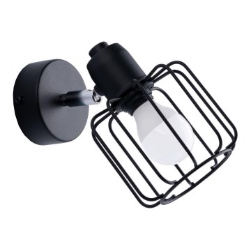 Foco de pared BELUCI 1xE14/40W/230V negro