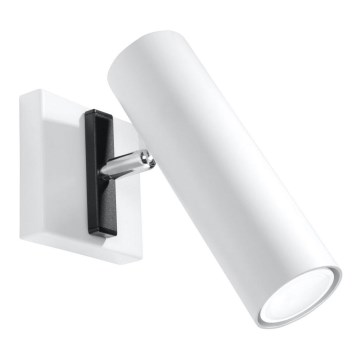 Foco de pared DIREZIONE 1xGU10/40W/230V blanco