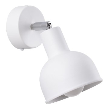 Foco de pared ELBA 1xE27/15W/230V blanco
