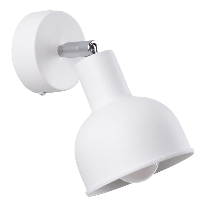 Foco de pared ELBA 1xE27/15W/230V blanco