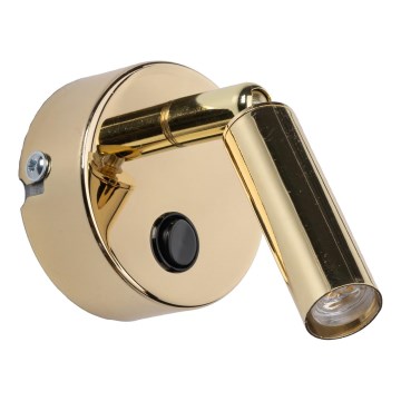 Foco de pared ENZO 1xG9/8W/230V dorado
