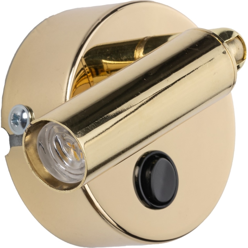 Foco de pared ENZO 1xG9/8W/230V dorado