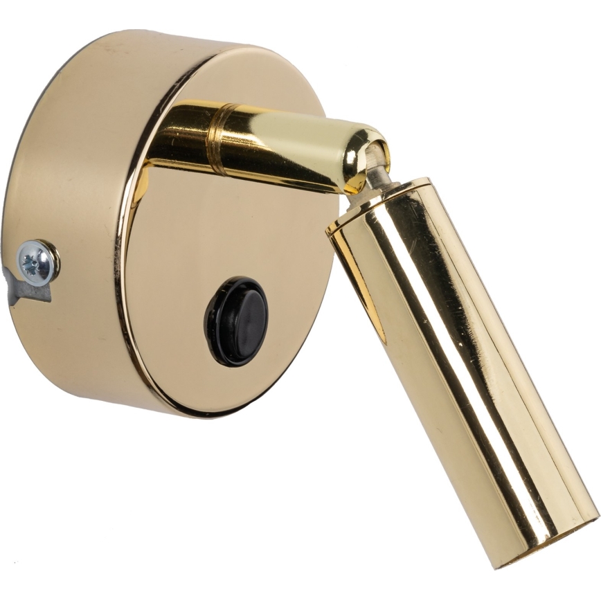 Foco de pared ENZO 1xG9/8W/230V dorado