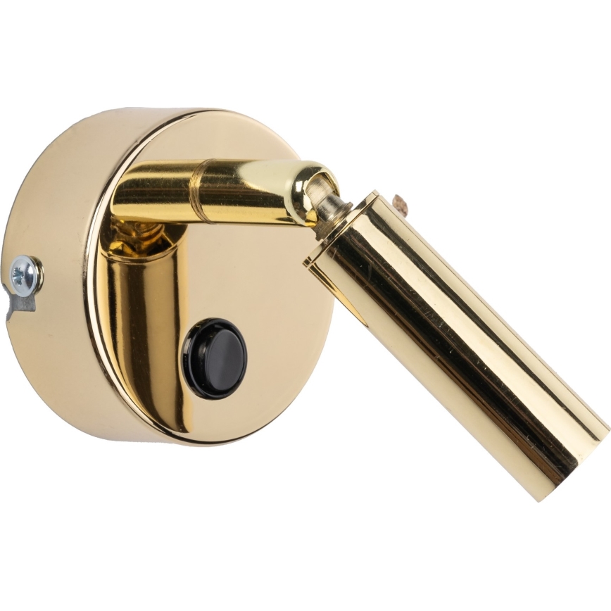 Foco de pared ENZO 1xG9/8W/230V dorado