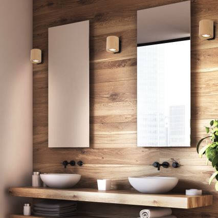Foco de pared EVE 1xGU10/10W/230V haya
