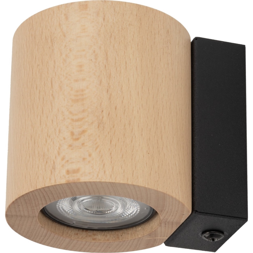 Foco de pared EVE 1xGU10/10W/230V haya