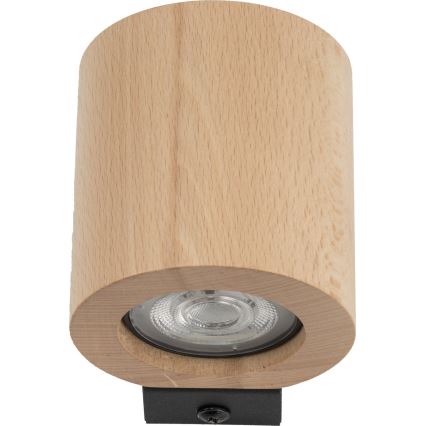 Foco de pared EVE 1xGU10/10W/230V haya