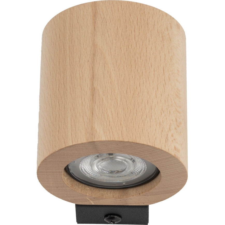 Foco de pared EVE 1xGU10/10W/230V haya