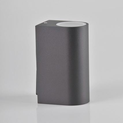 Foco de pared exterior BOSTON 2xGU10/10W/230V IP44