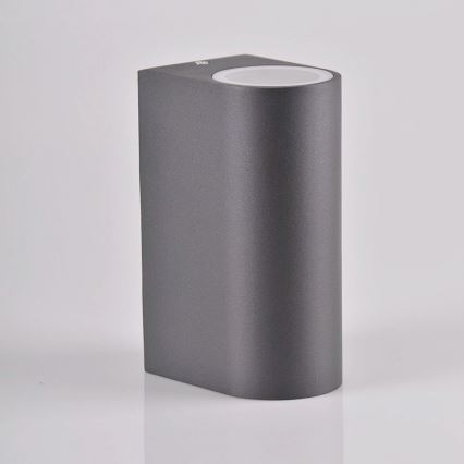 Foco de pared exterior BOSTON 2xGU10/10W/230V IP44
