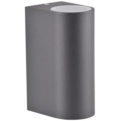 Foco de pared exterior BOSTON 2xGU10/10W/230V IP44