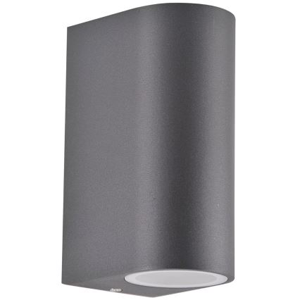 Foco de pared exterior BOSTON 2xGU10/10W/230V IP44