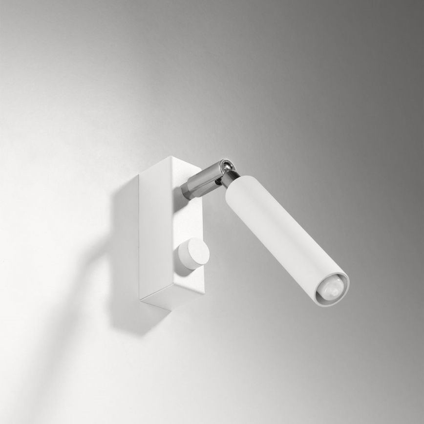 Foco de pared EYETECH 1xG9/12W/230V blanco