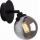 Foco de pared IMAGINE 1xG9/40W/230V negro/ahumado