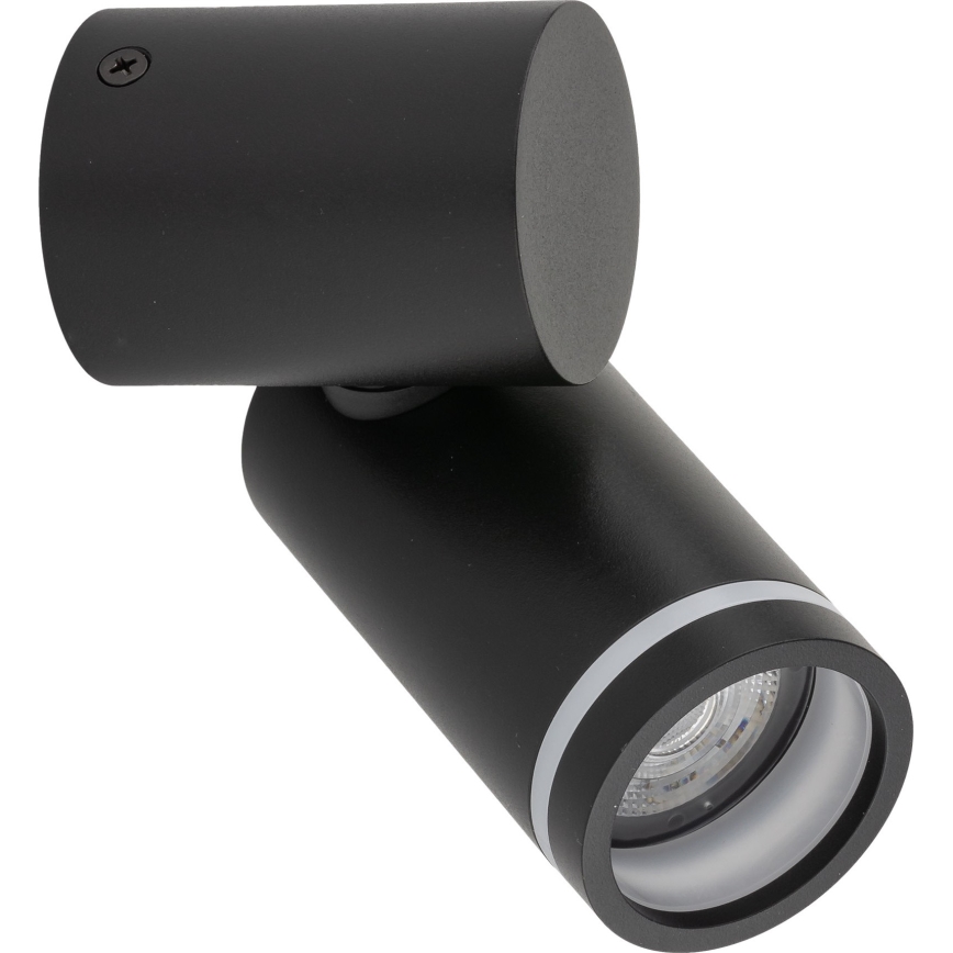 Foco de pared JET SET 1xGU10/10W/230V negro