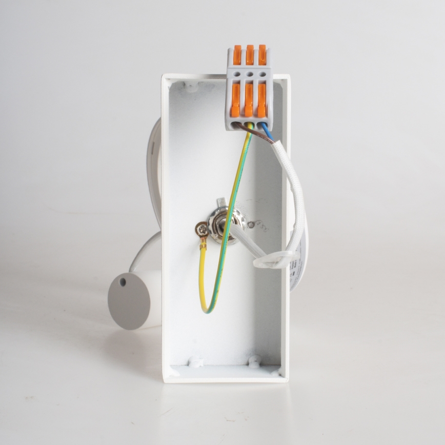 Foco de pared LUGAR 1xAR111 - GU10/25W/230V