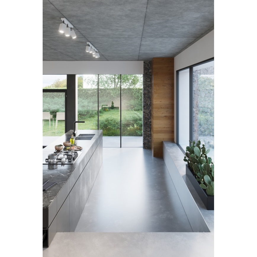 Foco de pared MERIDA 1xGU10/40W/230V blanco
