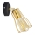 Foco de pared TUBE 1xE27/15W/230V dorado/negro