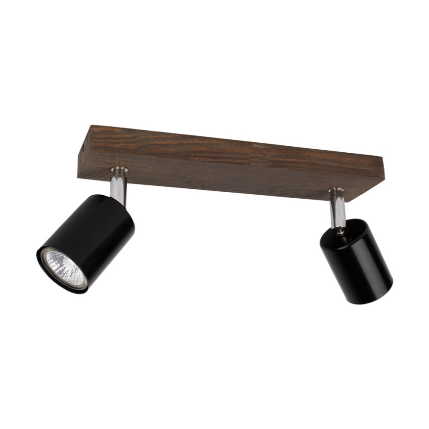 Foco de techo MANARA 2xGU10/5W/230V pino - certificado FSC