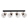 Foco de techo PHIPHI 4xE27/60W/230V roble