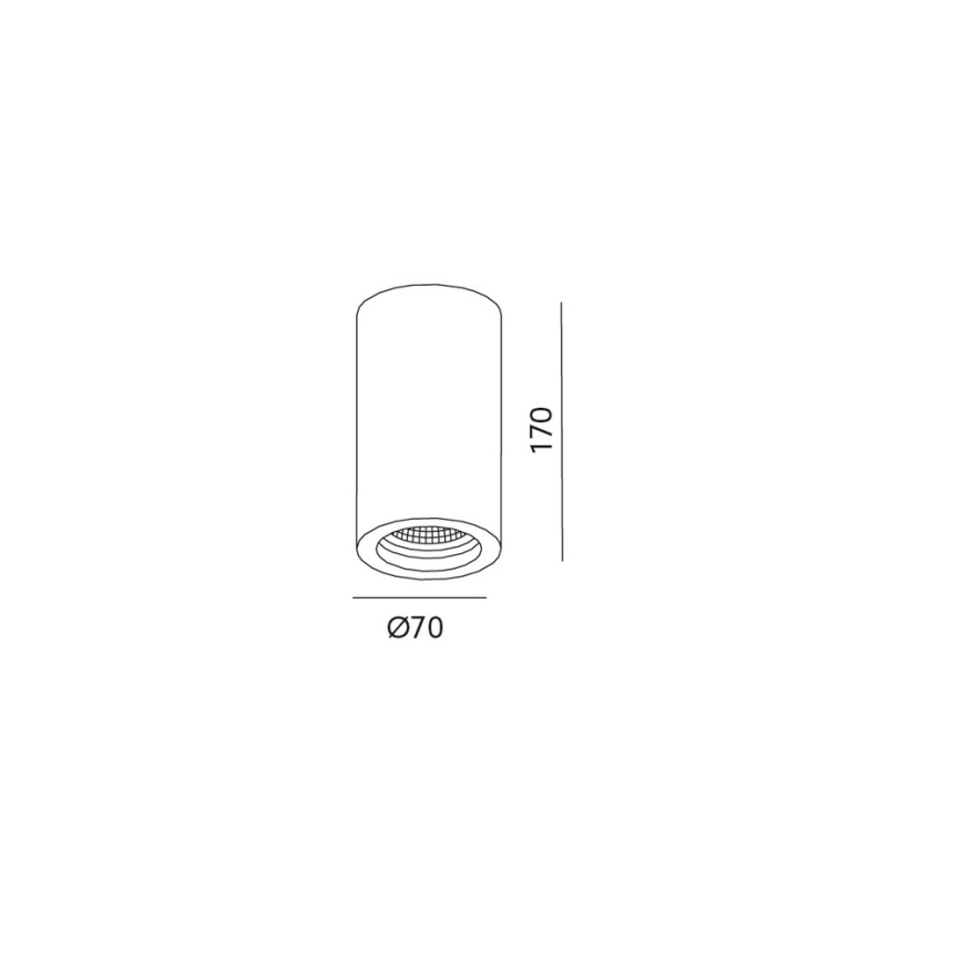 Foco de techo STOA 1xGU10/35W/230V