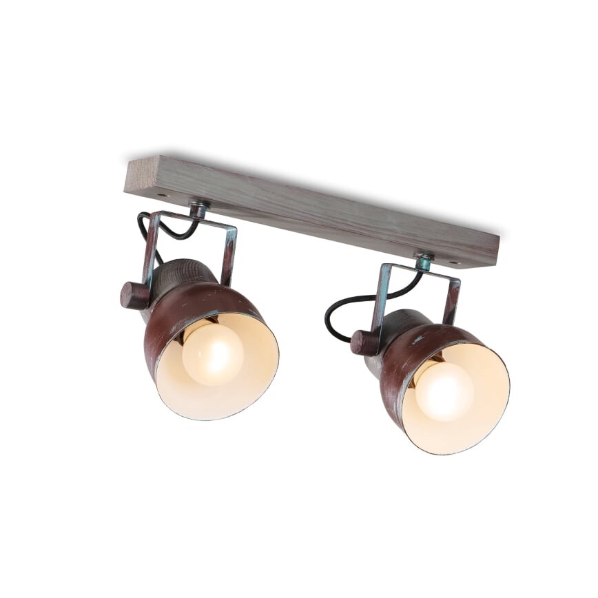 Foco de techo VIANA 2xE27/60W/230V