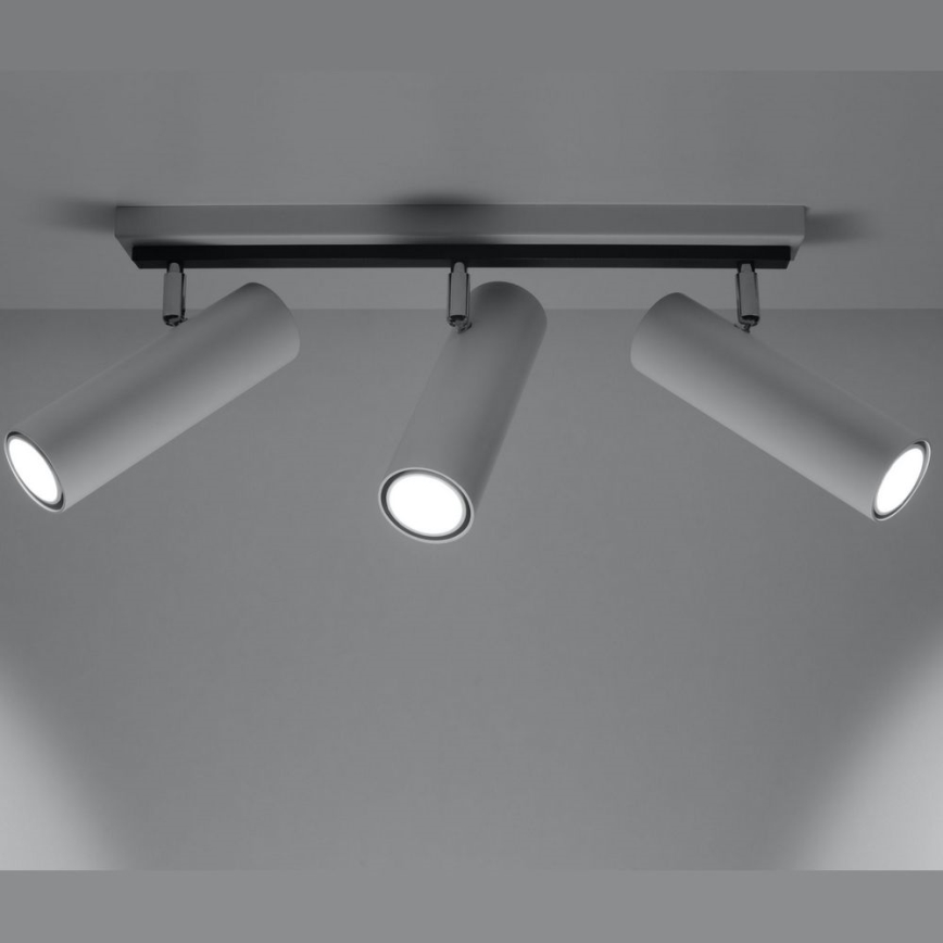 Foco DIREZIONE 3xGU10/40W/230V blanco
