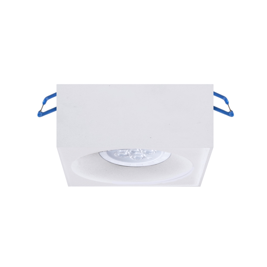 Foco empotrable BALI 1xGU5,3/MR16/25W/12V cuadrado blanco