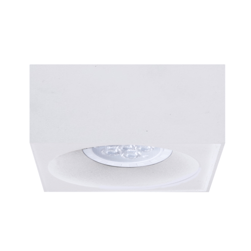 Foco empotrable BALI 1xGU5,3/MR16/25W/12V cuadrado blanco