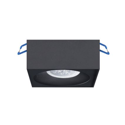 Foco empotrable BALI 1xGU5,3/MR16/25W/12V cuadrado negro
