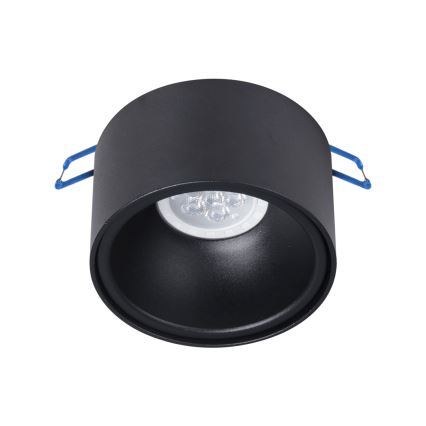 Foco empotrable BALI 1xGU5,3/MR16/25W/12V redondo negro