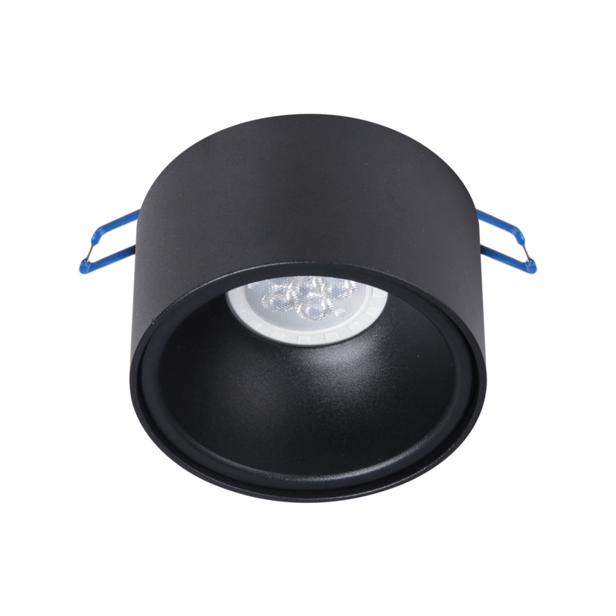 Foco empotrable BALI 1xGU5,3/MR16/25W/12V redondo negro