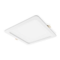 Foco empotrable LED ATUEL LED/12W/230V 3000K 14,5x14,5 cm IP54