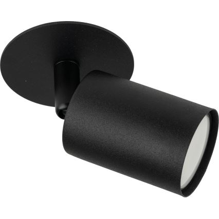 Foco empotrable NEX 1xGU10/10W/230V negro