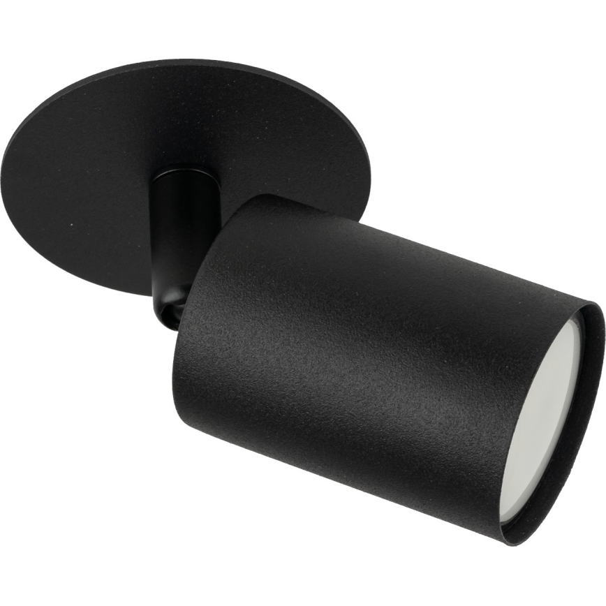 Foco empotrable NEX 1xGU10/10W/230V negro