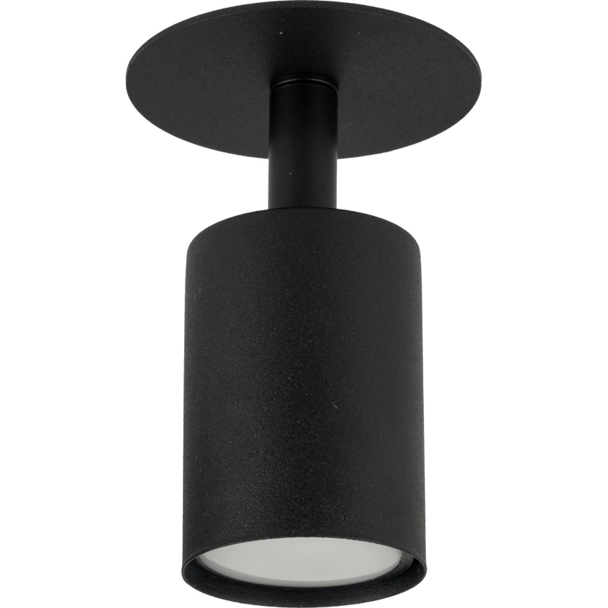 Foco empotrable NEX 1xGU10/10W/230V negro