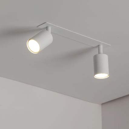 Foco empotrable NEX 2xGU10/10W/230V blanco